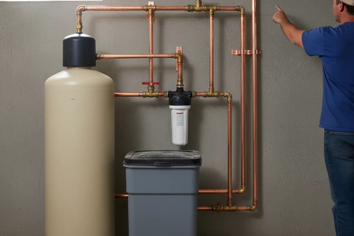 Whole-house water treatment system installed in Oktaha